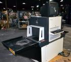Used EG&G Astrophysics Line Scan 222 X-Ray Machine with conveyor belt