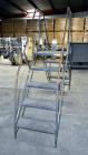 Used- Carbon Steel Ballymore Packaging Line Walk & Cross Over Stairs