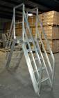 Used Aluminum Packaging Line Walk & Cross Over Stairs