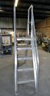 Used Aluminum Packaging Line Walk & Cross Over Stairs