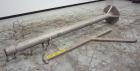 Used Jib Crane, 1/4 Ton, 304 Stainless Steel. Floor mounting. Approximate 127