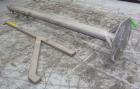 Used Jib Crane, 1/4 Ton, 304 Stainless Steel. Floor mounting. Approximate 127