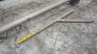 Used Jib Crane, 1/4 Ton, 304 Stainless Steel. Floor mounting. Approximate 127