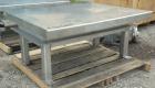 Used- Southworth Products Lift Table, Model LS2-36. Capacity 2000 pounds. 304 Stainless steel skirt platform 54