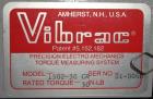 Used- Vibrac Model 1502-30 CR 