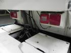 Used Tennant Model 528 SRS Edition Riding Floor Scrubber. Has a 4-cycle propane powered engine. Has 122 gallon solution tank and 4.9 gallon cleaning solution tank. Has (1) 11