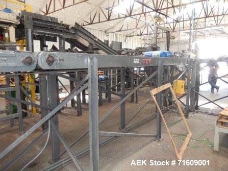 Used Zygot Low Level Palletizer System (Up to 900 Bags per hour).