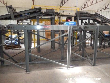 Used Zygot Low Level Palletizer System (Up to 900 Bags per hour).