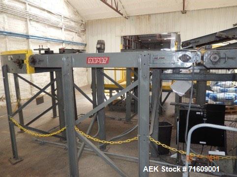 Used Zygot Low Level Palletizer System (Up to 900 Bags per hour).