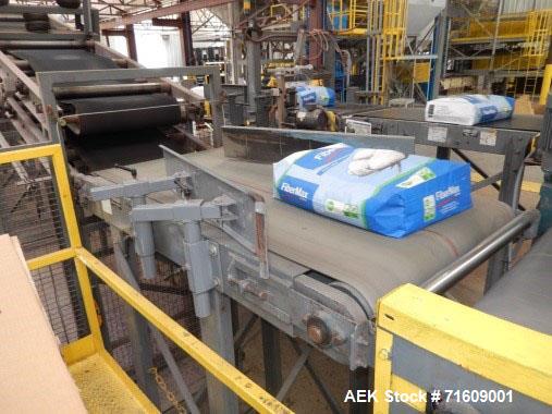 Used Zygot Low Level Palletizer System (Up to 900 Bags per hour).