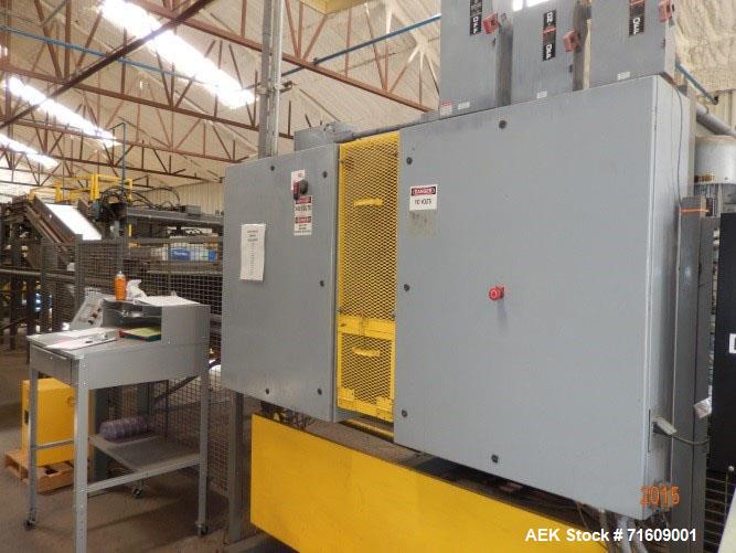 Used Zygot Low Level Palletizer System (Up to 900 Bags per hour).