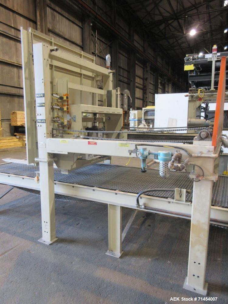 Used Packaging Systems International 2200 Automatic Bag Palletizing System and 