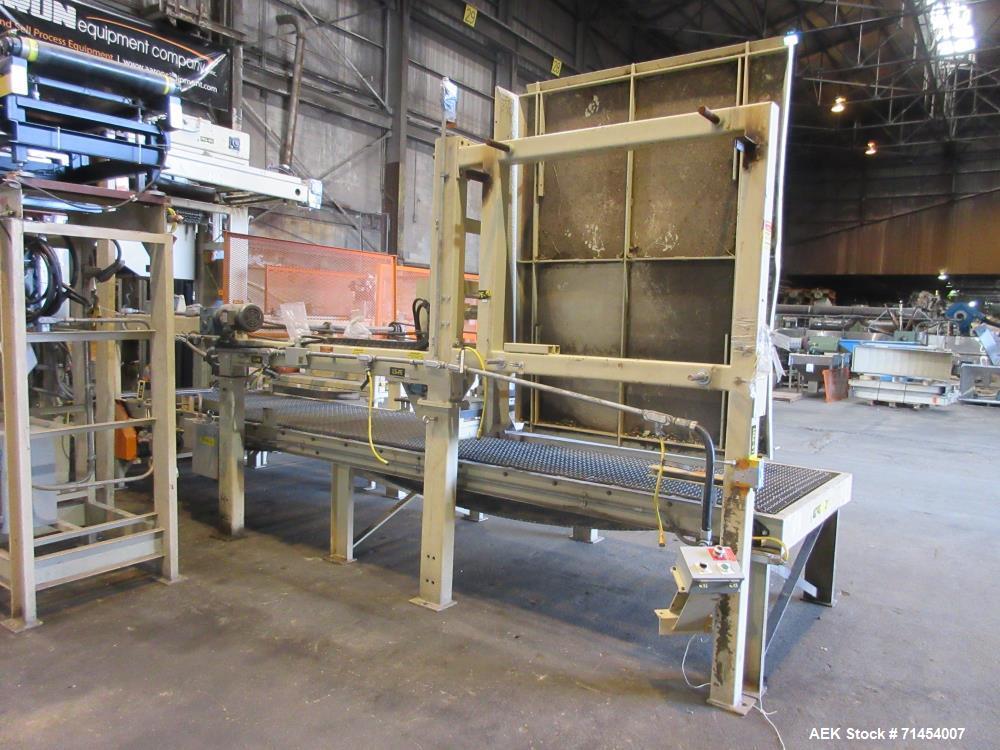 Used Packaging Systems International 2200 Automatic Bag Palletizing System and 