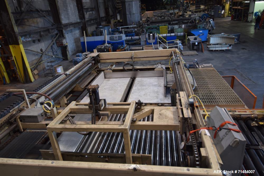 Used Packaging Systems International 2200 Automatic Bag Palletizing System and 