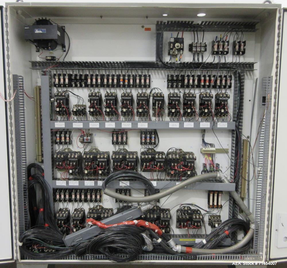Used Packaging Systems International 2200 Automatic Bag Palletizing System and 