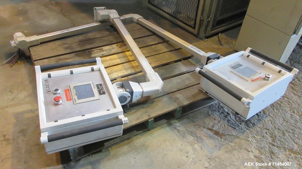 Used Packaging Systems International 2200 Automatic Bag Palletizing System and 