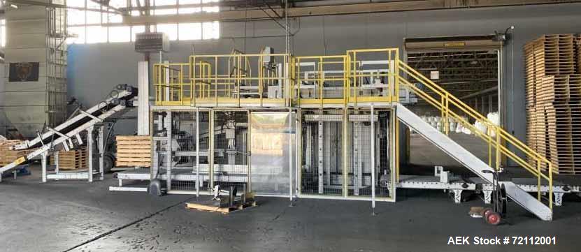 Used Slidell Automatic Bag Palletizer