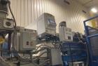 Used Master Conveyor Corporation Automated Palletizer System with Pallet Wrapper, Metal Detector & Conveyors