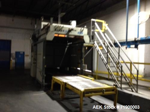 Used Alvey Model 880 High Level Palletizer.