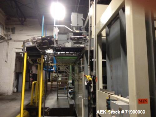 Used Alvey Model 880 High Level Palletizer.