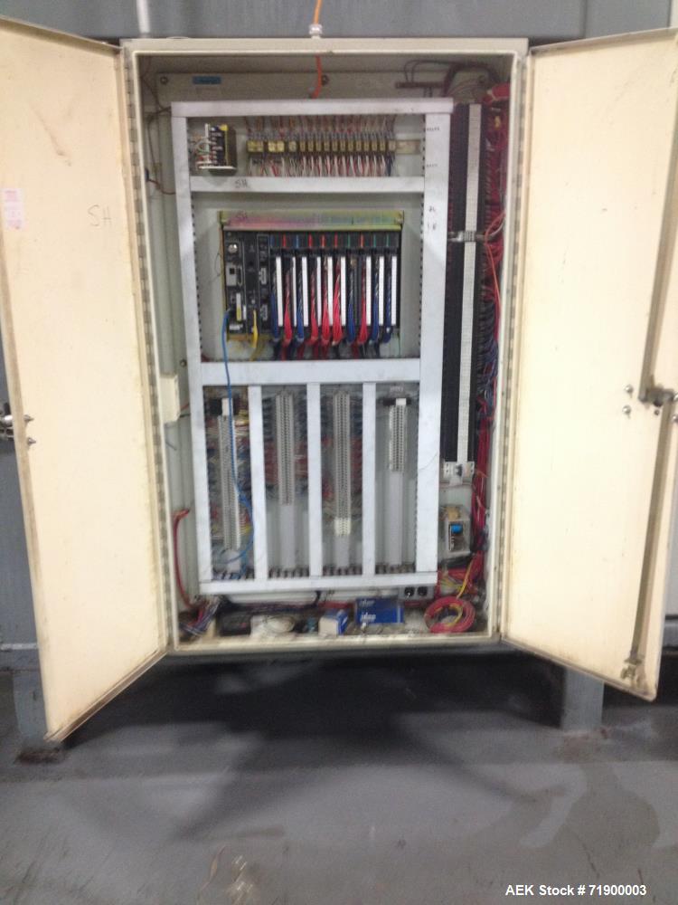 Used Alvey Model 880 High Level Palletizer.