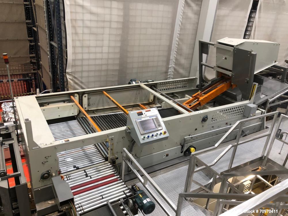 Used Alvey Model 881 High Speed Case Palletizer
