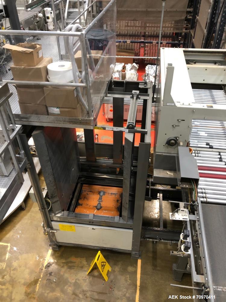 Used Alvey Model 881 High Speed Case Palletizer