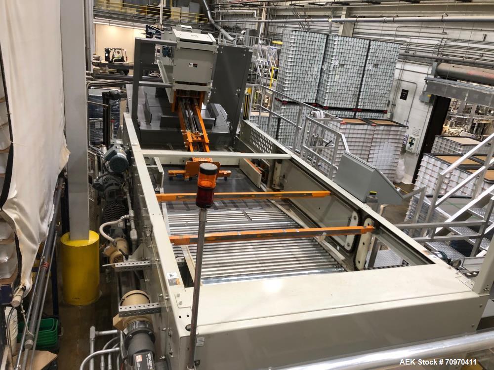 Used Alvey Model 881 High Speed Case Palletizer