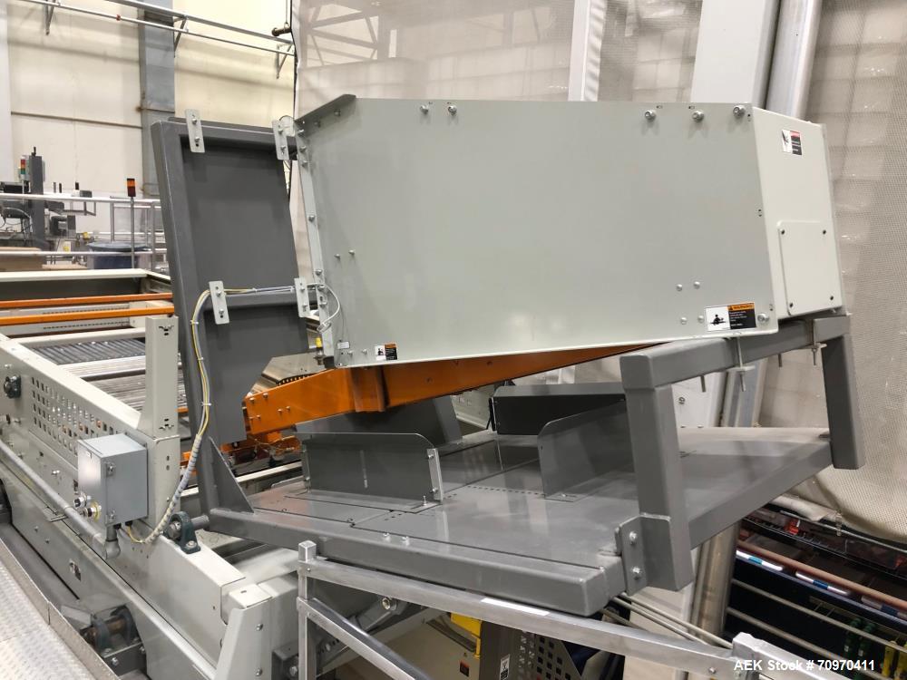 Used Alvey Model 881 High Speed Case Palletizer