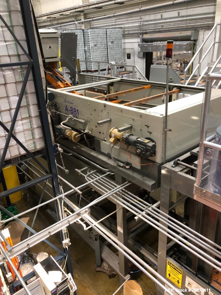 Used Alvey Model 881 High Speed Case Palletizer
