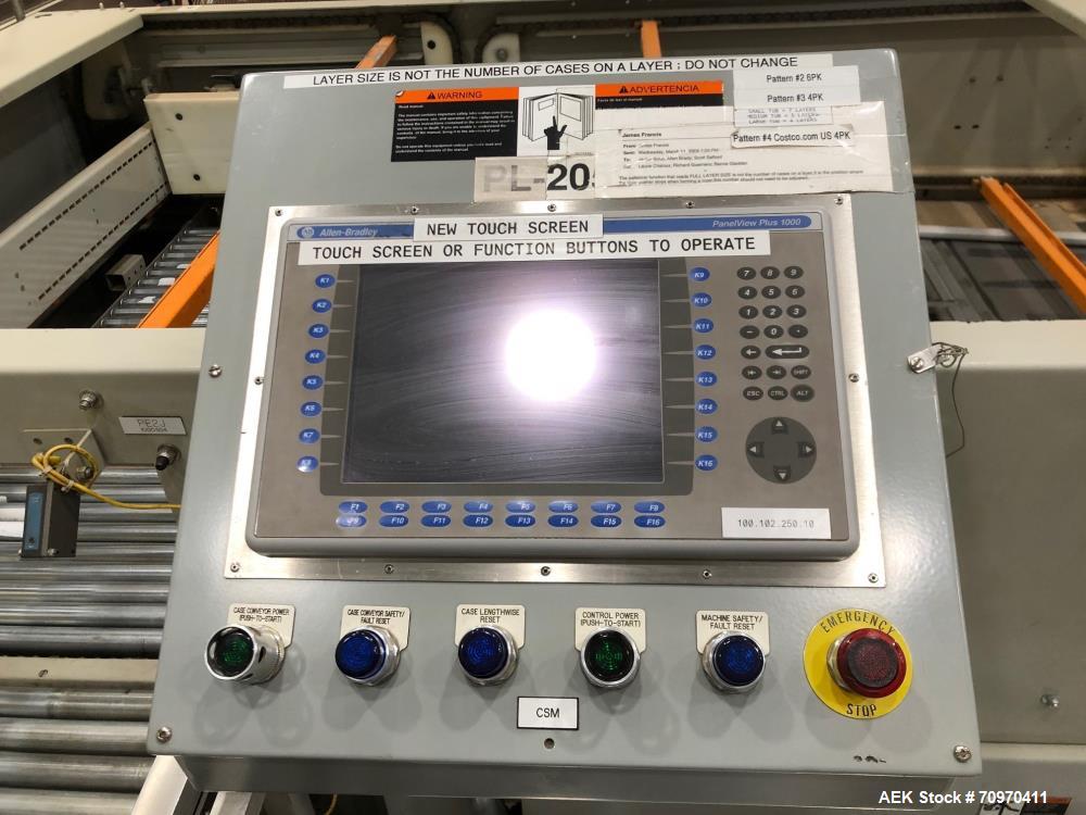 Used Alvey Model 881 High Speed Case Palletizer