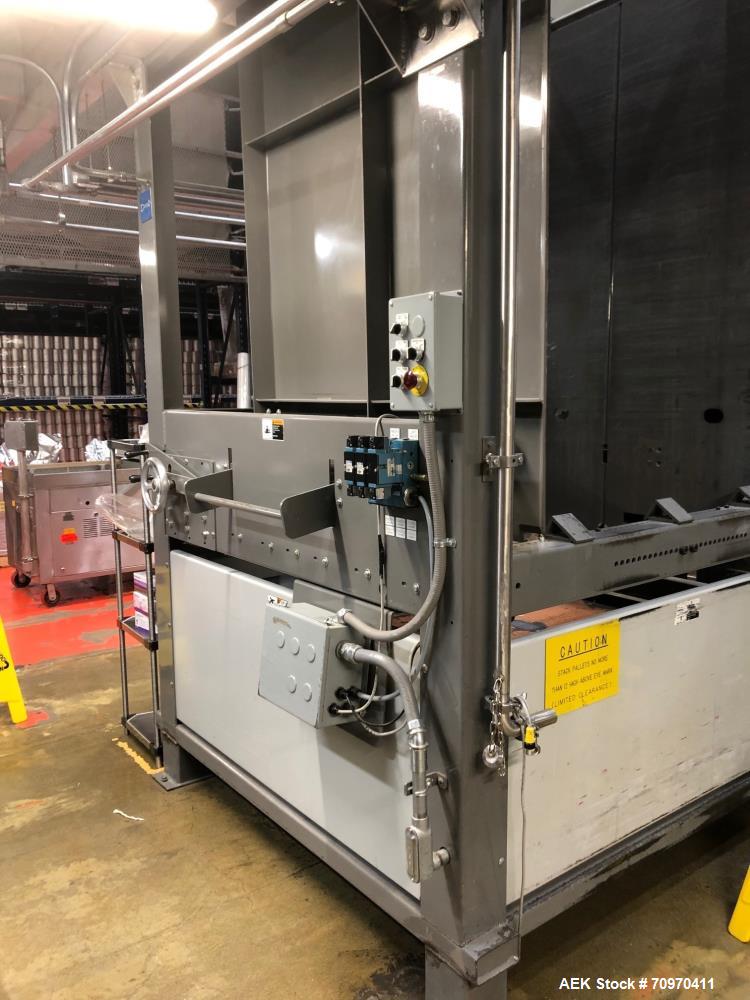 Used Alvey Model 881 High Speed Case Palletizer
