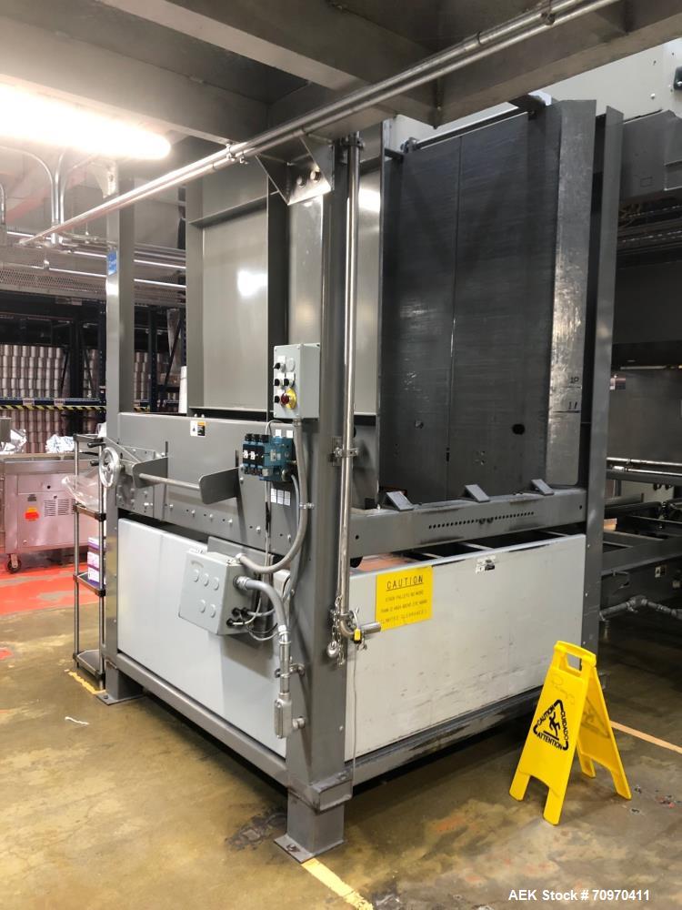 Used Alvey Model 881 High Speed Case Palletizer