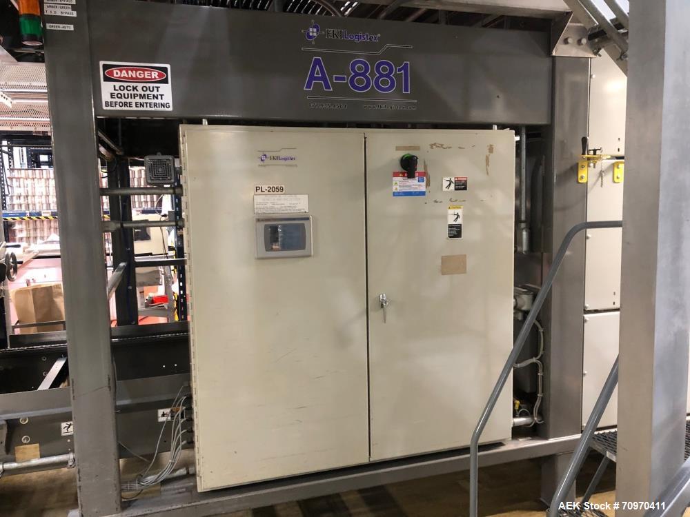 Used Alvey Model 881 High Speed Case Palletizer