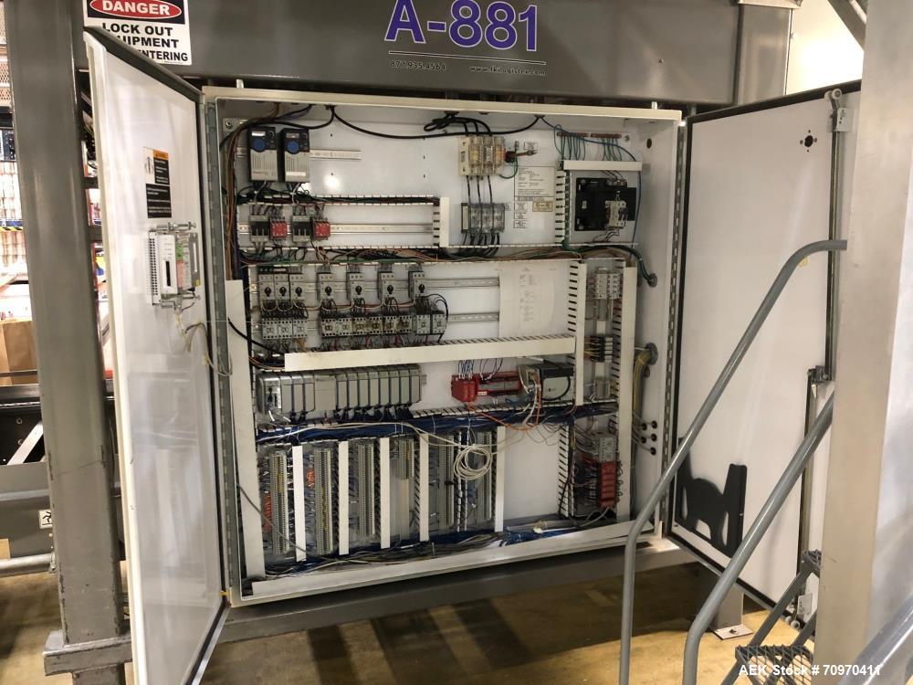Used Alvey Model 881 High Speed Case Palletizer