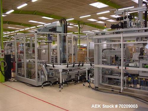 Used Cermex Sidel P922 Gantry Style Palletizer