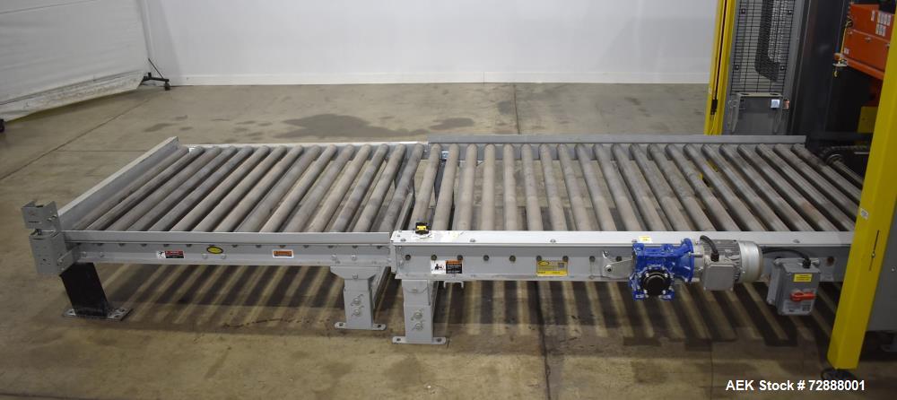 Columbia FL2000 Floor Level Palletizer with Slip Sheet Dispenser