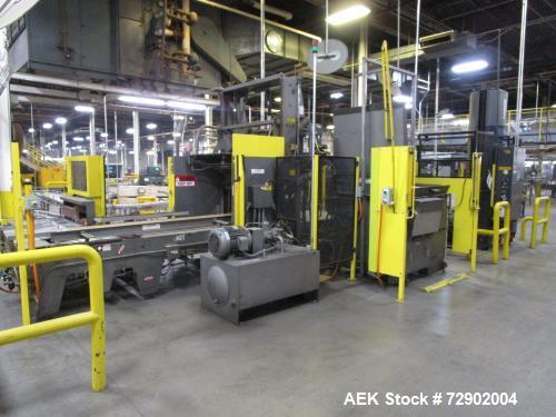 Used-Columbia Model FL-500 Low Level Palletizer