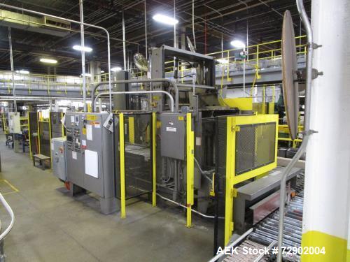 Used-Columbia Model FL-500 Low Level Palletizer