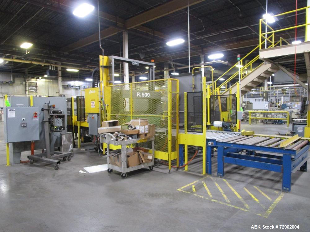 Used-Columbia Model FL-500 Low Level Palletizer