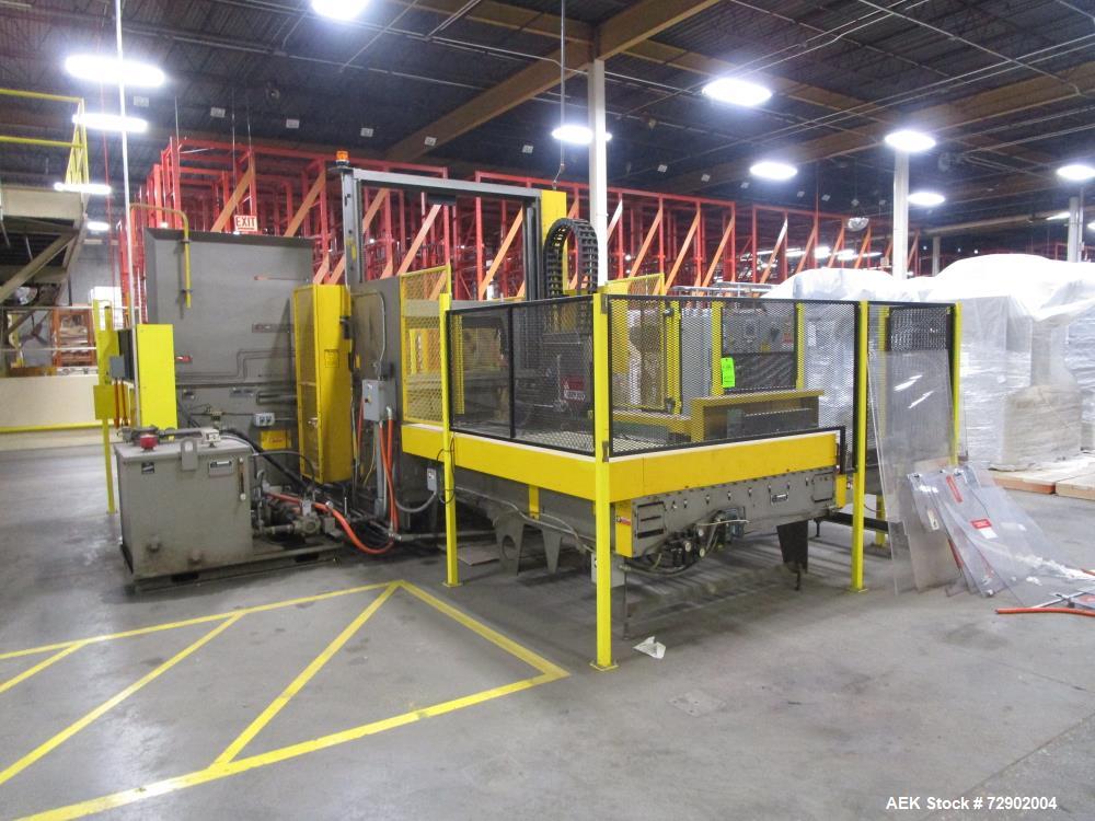 Used-Columbia Model FL-500 Low Level Palletizer