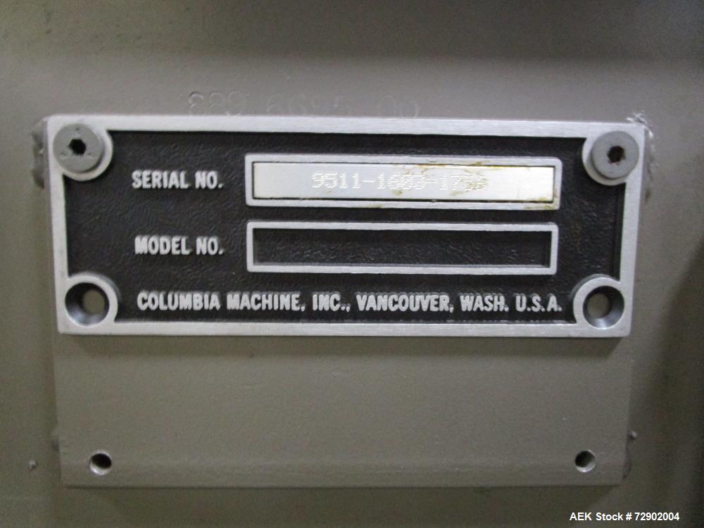 Used-Columbia Model FL-500 Low Level Palletizer