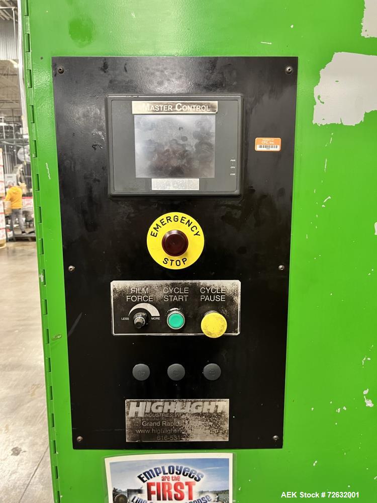 Used Columbia Full Case Floor Level Palletizer, Model FL100-LR-AB-0411. Include