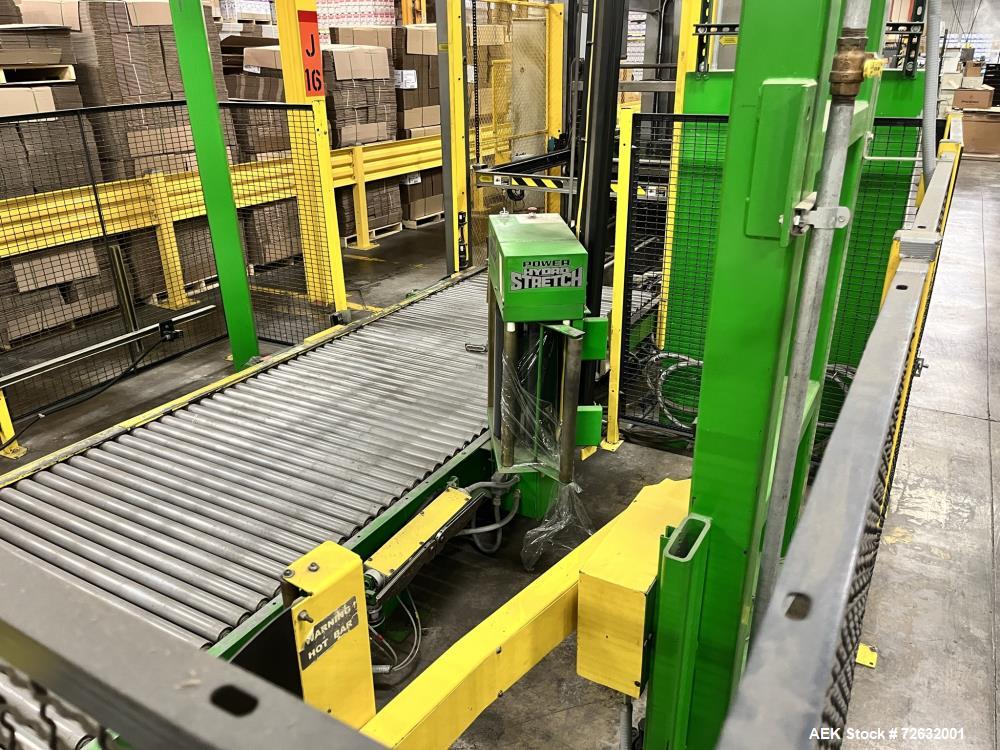 Used Columbia Full Case Floor Level Palletizer, Model FL100-LR-AB-0411. Include
