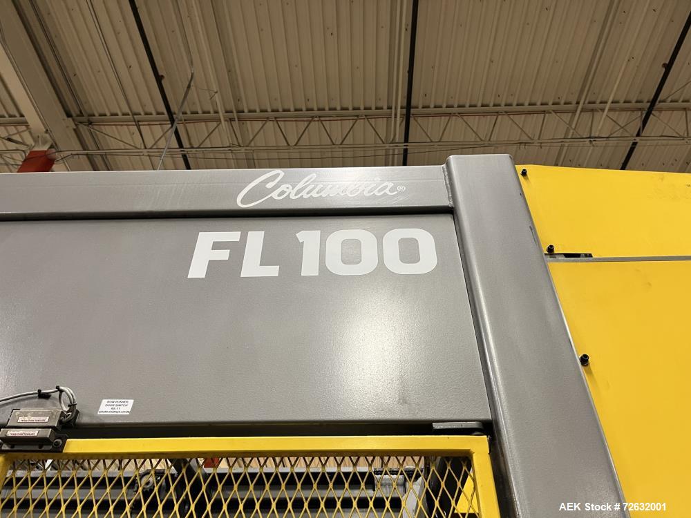 Used Columbia Full Case Floor Level Palletizer, Model FL100-LR-AB-0411. Include