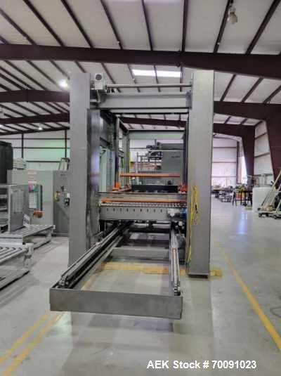 Used-Columbia Model FL2000 Floor Level Palletizer