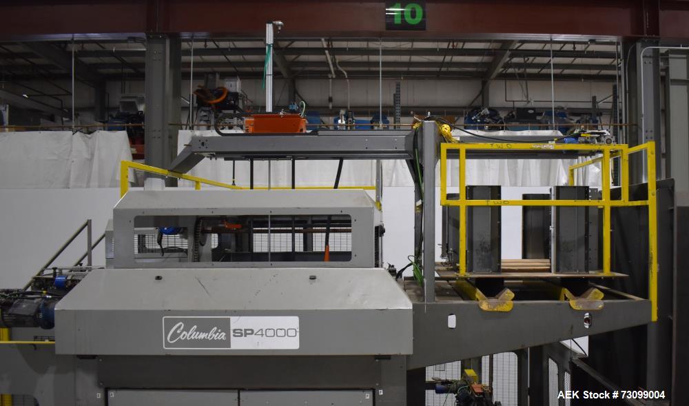 Columbia Model SP4000 High Level Compact Palletizer