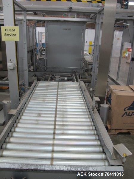 Used- Skinetta Pac-Systems PALTEQ 1400 Automatic Palletizer.