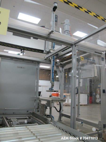Used- Skinetta Pac-Systems PALTEQ 1400 Automatic Palletizer.