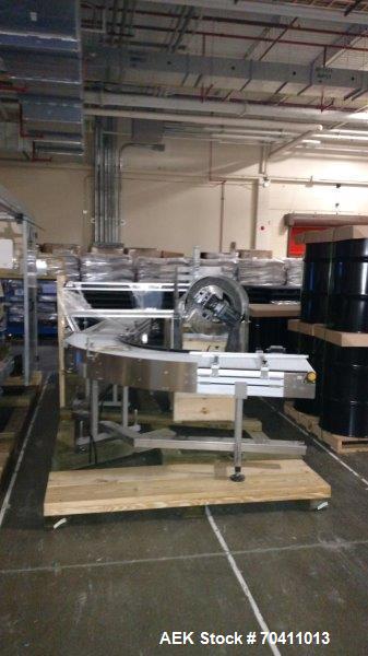 Used Skinetta Pac-Systems PALTEQ 1400 Automatic Palletizer.